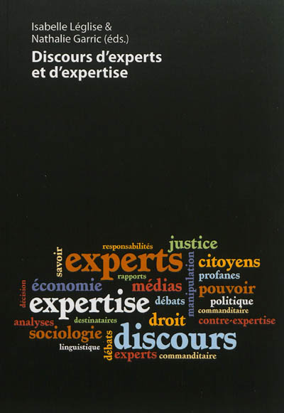 Discours d'experts et d'expertise