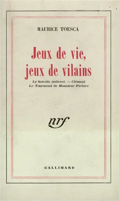 Jeux de vie, jeux de vilains
