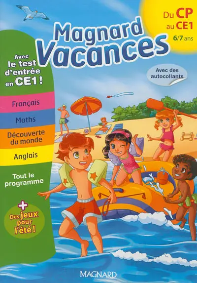 Magnard vacances du CP vers le CE1, 6-7 ans