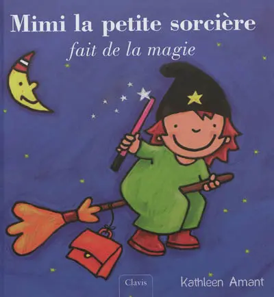 Mimi la petite sorcière fait de la magie