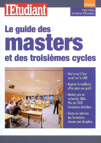 Le guide des masters et des troisièmes cycles