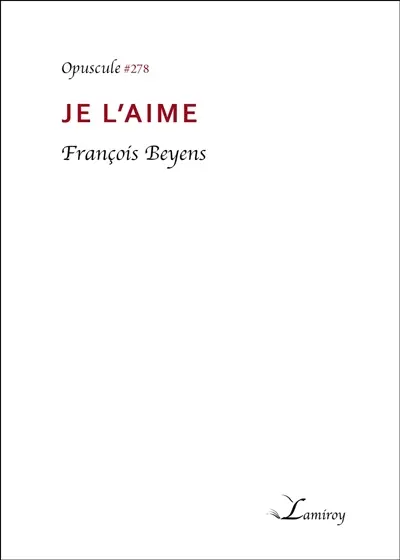 Je l'aime