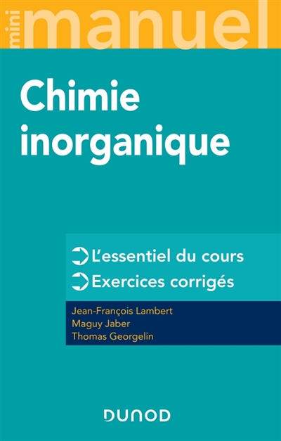 Chimie inorganique