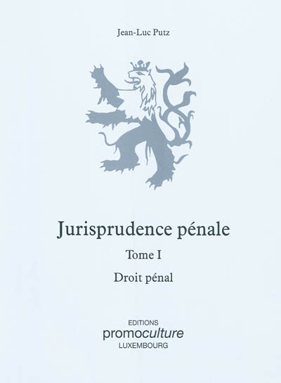 jurisprudence pénale