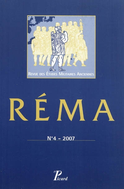 rema, revue des études militaires anciennes, n° 4