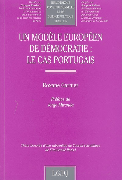 Un modèle européen de démocratie : le cas portugais