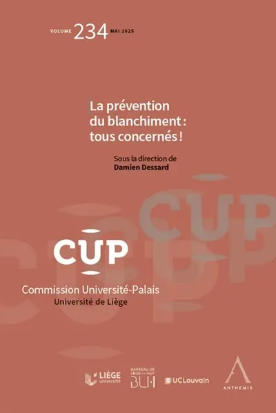 La prévention du blanchiment : tous concernés !