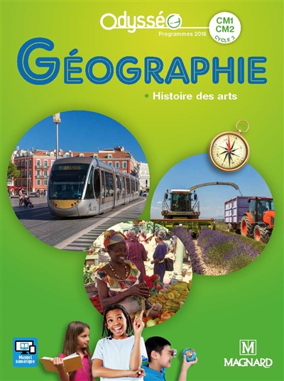 Géographie CM1-CM2, cycle 3 : histoire des arts : programmes 2016