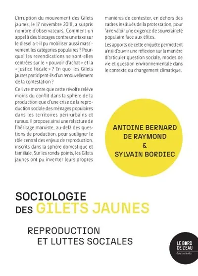 Sociologie des gilets jaunes : reproduction et luttes sociales