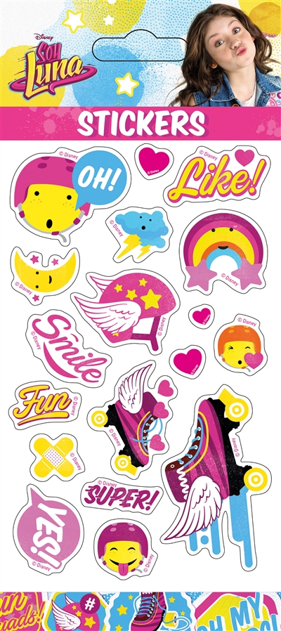 Soy Luna : stickers puffy
