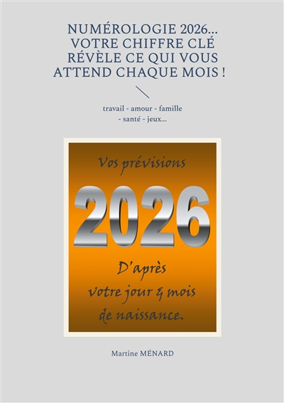 Numérologie 2026... Votre...