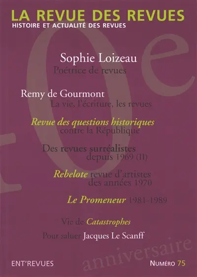 Revue des revues (La), n° 75