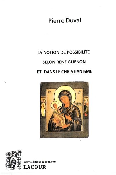La notion de possibilité selon René Guénon et dans le christianisme
