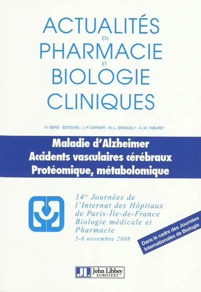 Maladie d'Alzheimer, accidents vasculaires cérébraux, protéomique, métabolomique