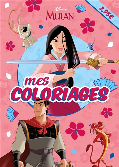 Mulan : mes coloriages