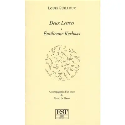 Deux lettres à Emilienne Kerhoas