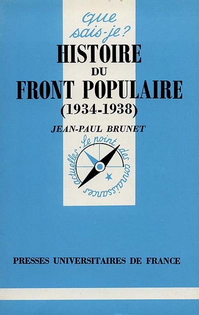 Histoire du Front populaire : 1934-1938