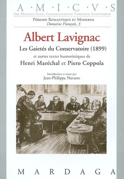 Les gaités du Conservatoire (1899). Paris, souvenirs d'un musicien (1906). Les affres du roi Marke (1945)