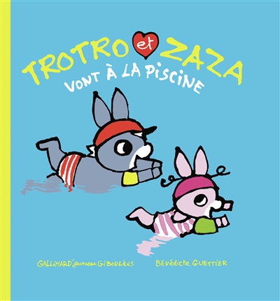 Trotro et Zaza. Trotro et Zaza vont à la piscine