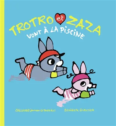Trotro et Zaza. Trotro et Zaza vont à la piscine