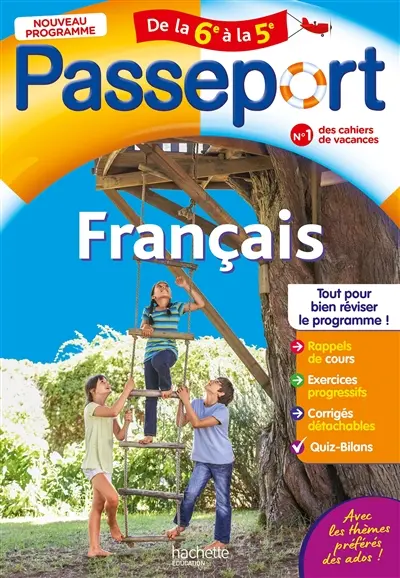 Passeport français, de la 6e à la 5e Passeport français, de la 6e à la 5e
