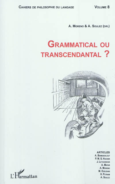 Grammatical ou transcendantal ?