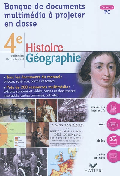 Histoire géographie 4e : banque de documents multimédias à projeter en classe