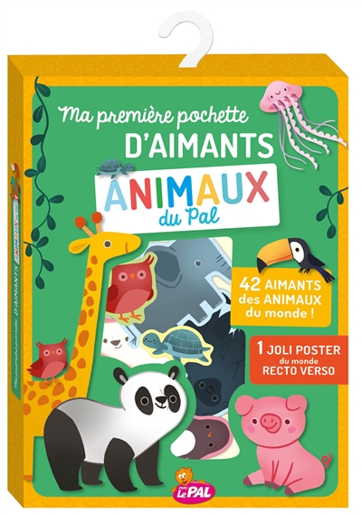 animaux du pal : ma première pochette d'aimants