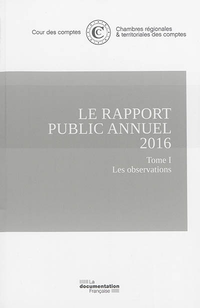 Le rapport public annuel 2016