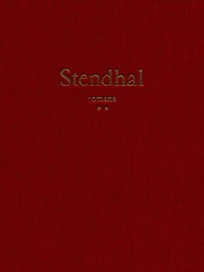 Stendhal : romans. Vol. 2