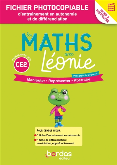 Les maths avec Léonie, CE2...