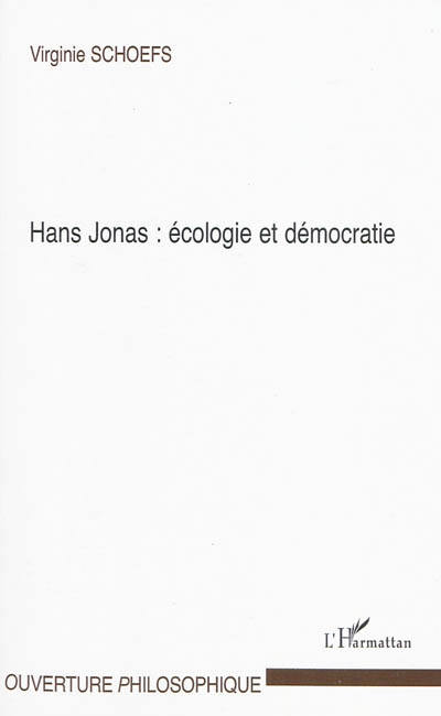 Hans Jonas : écologie et démocratie