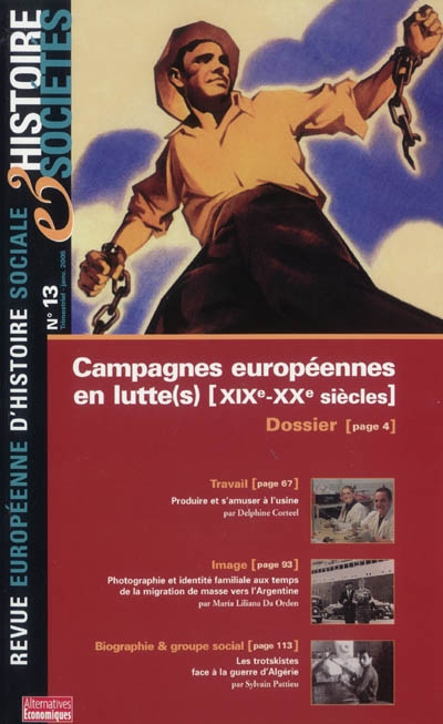 Histoire & sociétés, n° 13. Campagnes européennes en lutte(s) XIXe-XXe siècle