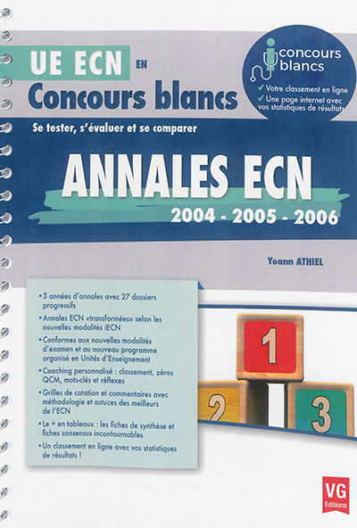 Annales ECN 2004, 2005, 2006