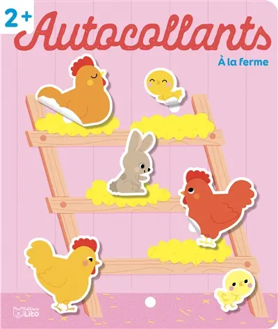 A la ferme : autocollants, 2+