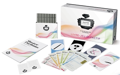 Master parfums : le jeu qui vous met au parfum ! : livre-jeu olfactif