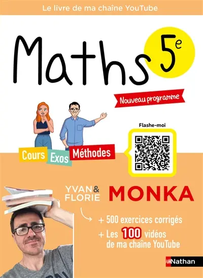 Maths 5e avec Yvan Monka : nouveau programme