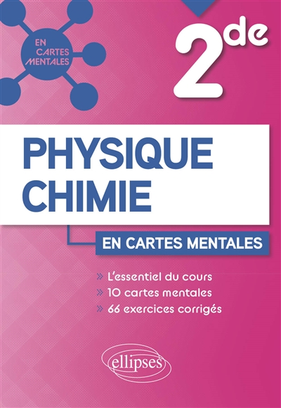 Physique chimie 2de en cartes mentales