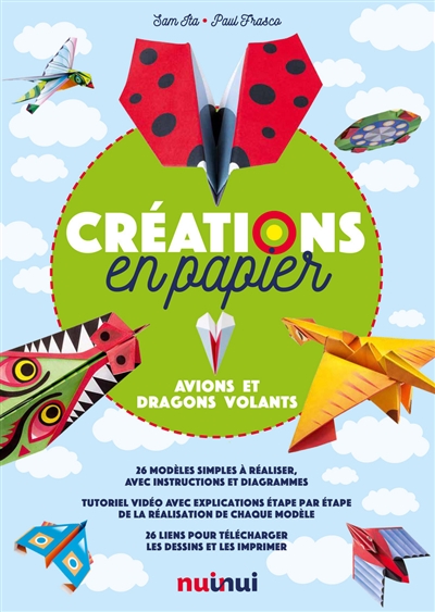 Créations en papier : avions et dragons volants