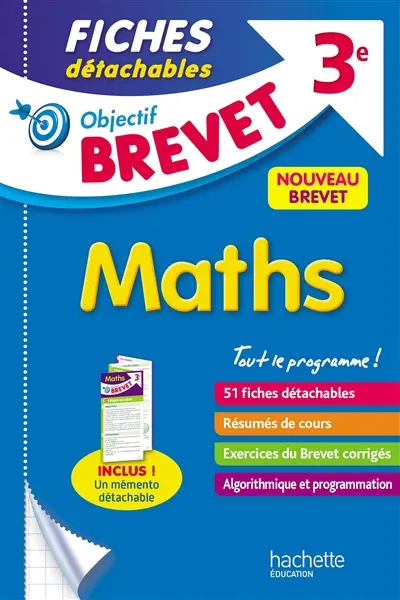 Maths 3e : tout le programme ! : nouveau brevet