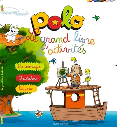 Le grand livre d'activités de Polo
