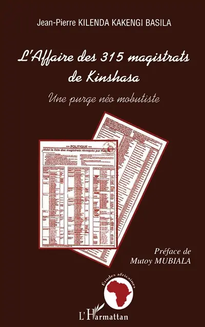 L'affaire des 315 magistrats de Kinshasa : une purge néo-mobutiste