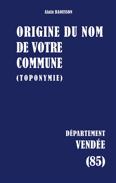 Origine du nom de votre...