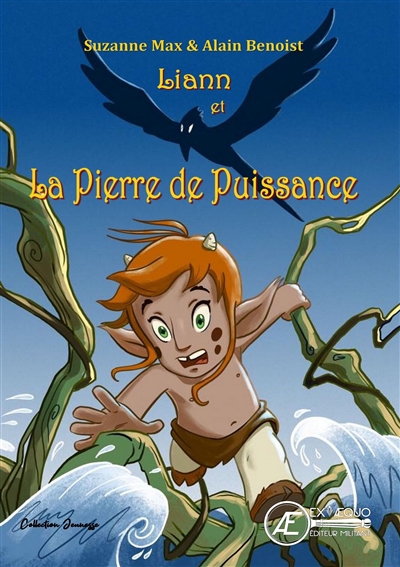Liann et la pierre de puissance : les aventures de Liann, l'enfant-faune : roman jeunesse illustré