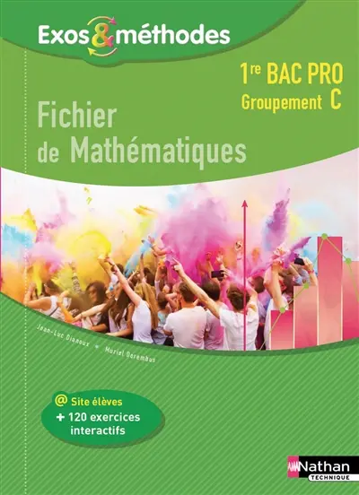 Fichier de mathématiques, 1re bac pro : groupement C