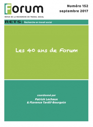 Forum, n° 152. Les 40 ans de Forum