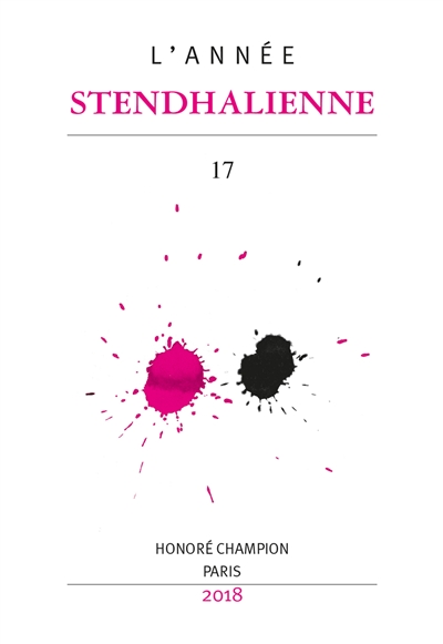 Année stendhalienne (L'), n° 17. Le XVIIIe siècle de Stendhal, ruptures et continuités
