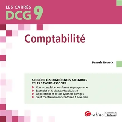 Comptabilité : DCG 9