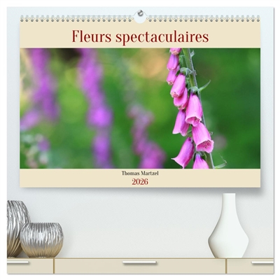 Les spectaculaires fleurs...