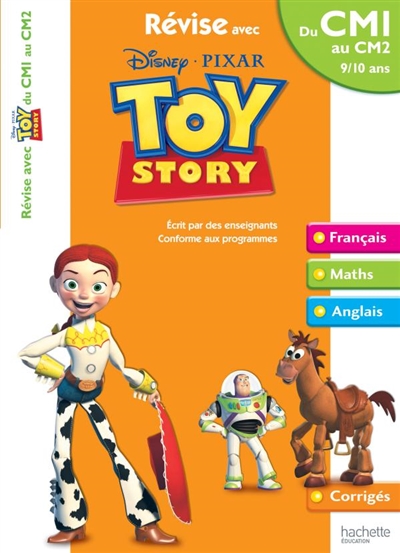 Révise avec Toy story du CM1 au CM2, 9-10 ans